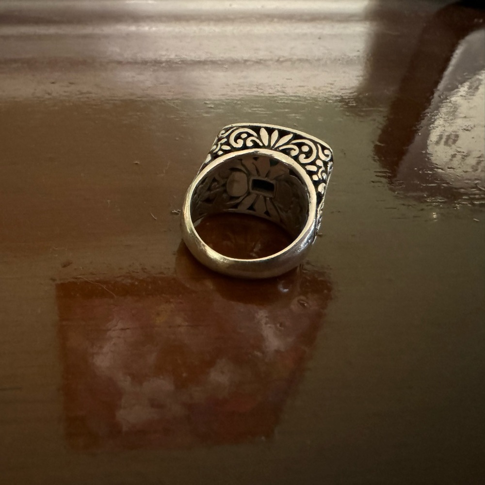 Handpicked Amazonite Sterling Silver Ring (Size 7) - image 4